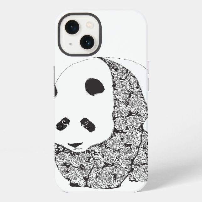 Giant Panda Bear iPhone 6 Case (Back)
