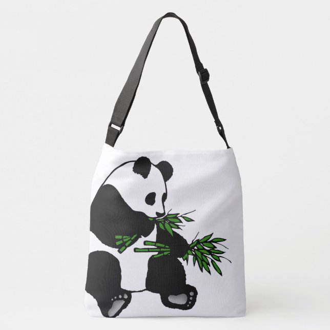 Giant Panda Crossbody Bag (Back)
