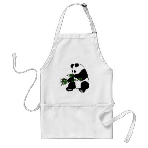 Giant Panda Eats Bamboo Standard Apron