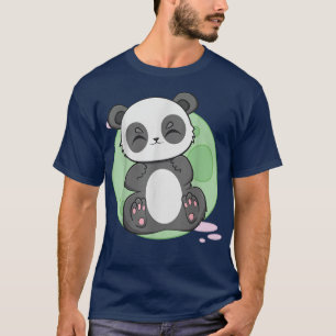 Giant Panda I m Just Here For The Snacks Cute Bear T-Shirt
