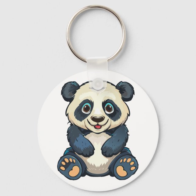 Giant panda key ring (Front)