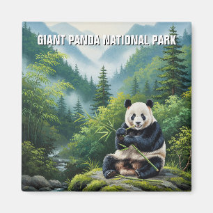 Giant Panda National Park China Travel Magnet