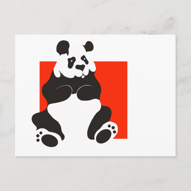 Giant Panda Postcard (Front)