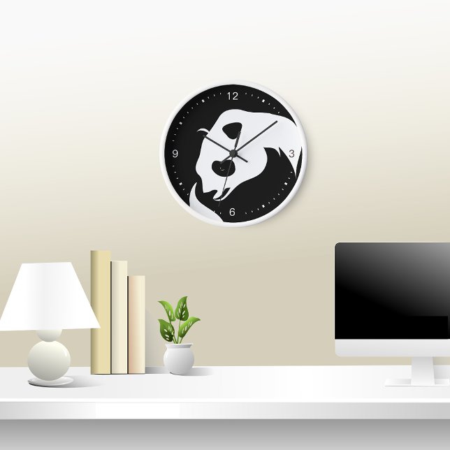 Giant Panda Stylised Animal Clock (Creator Uploaded)