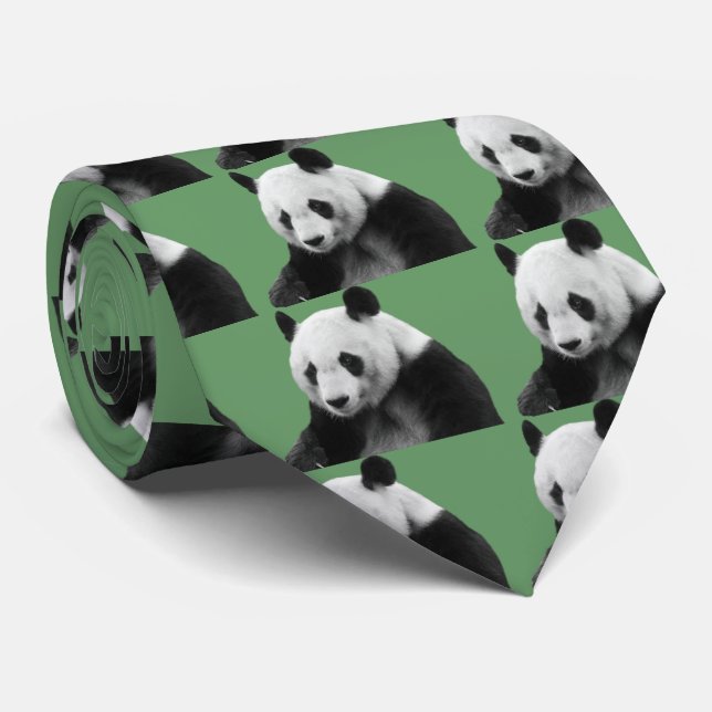 Giant Panda Tie (Rolled)