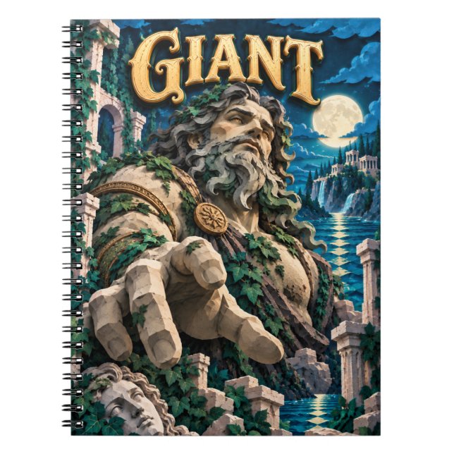 Giant, Paper Cut Monster Notebook (Front)