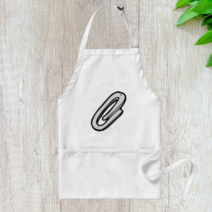 Giant Paperclip Standard Apron