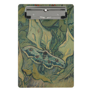 Giant Peacock Moth (1889) by Vincent van Gogh Mini Clipboard