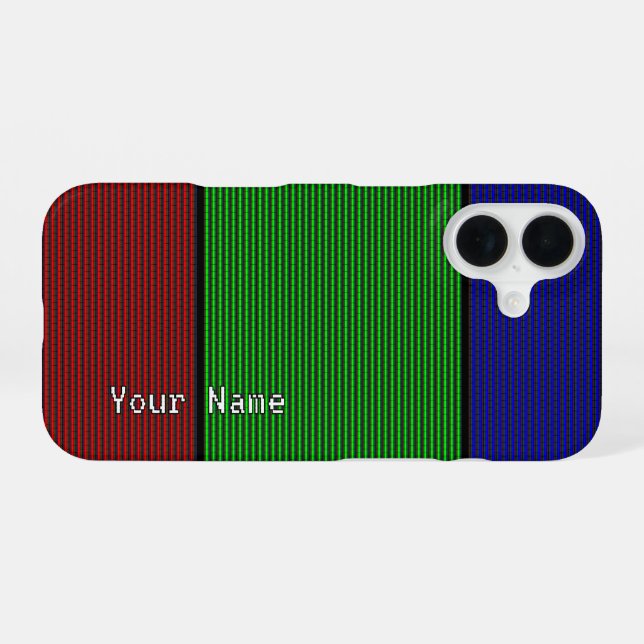 Giant Pixel -  iPhone 16 Case (Back Horizontal)