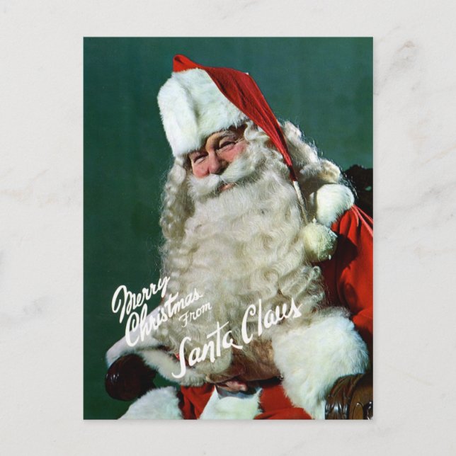 Giant-Post Card - Merry Christmas from Santa (Front)