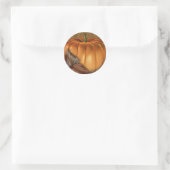 Giant Pumpkin Round Stickers (Bag)