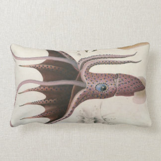 Giant Red Squid/Octopus Nautical Themes Pillow