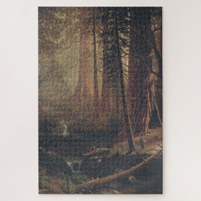Giant Redwood Trees of California Jigsaw Puzzle (Vertical)