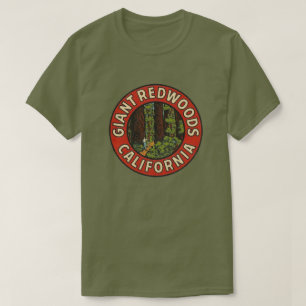 Giant Redwoods California -  T-Shirt