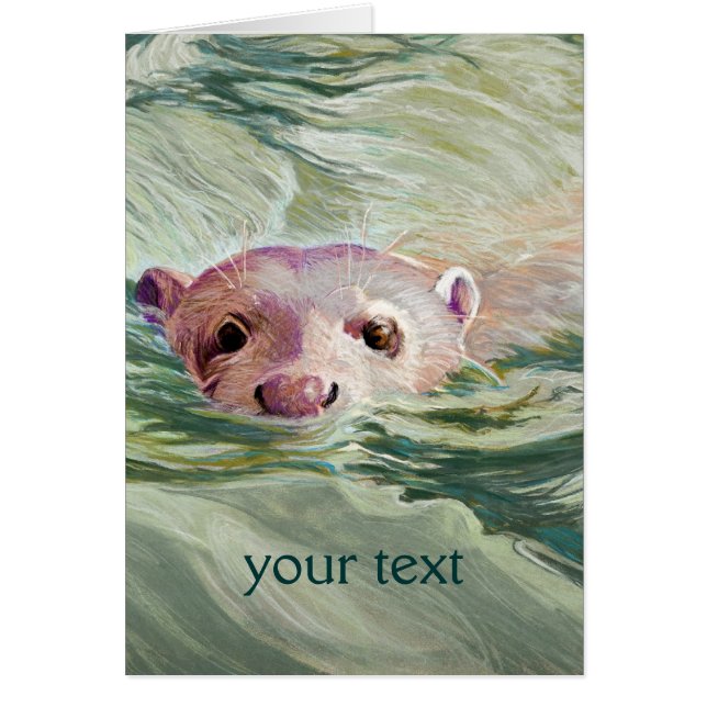 Giant River Otter Fine Art (Front)