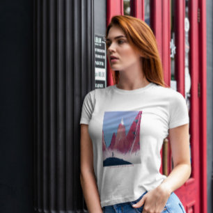 Giant Rocks Fantasy Landscape T-Shirt