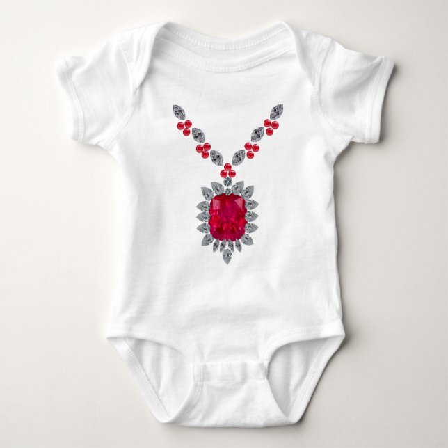 Giant Ruby Baby Bodysuit (Front)