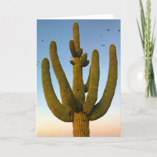 giant saguaro greeting card (blank inside)