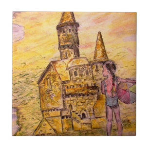 giant sandcastle art tile