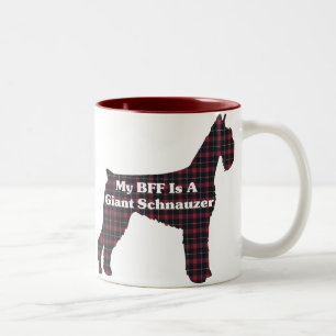 Giant Schnauzer BFF Two-Tone Coffee Mug