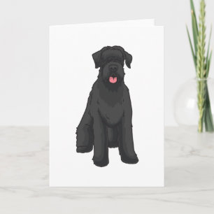 Giant Schnauzer Card