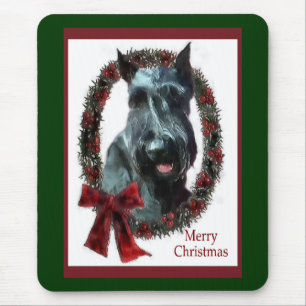 Giant Schnauzer Christmas Gifts Mouse Pad