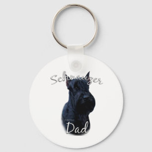 Giant Schnauzer Dad 2 Key Ring