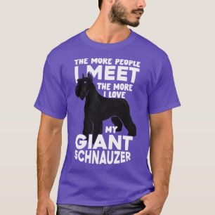 Giant Schnauzer Dog Lover Gift T-Shirt