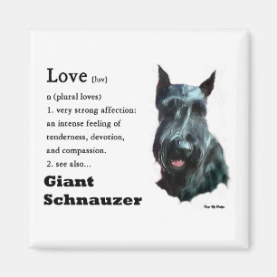 Giant Schnauzer Gifts Magnet