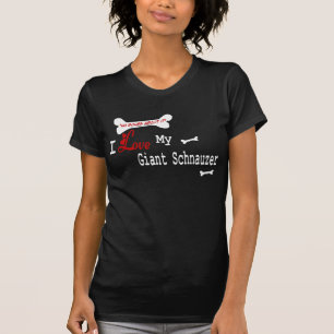 Giant Schnauzer (I Love) Apparel T-Shirt