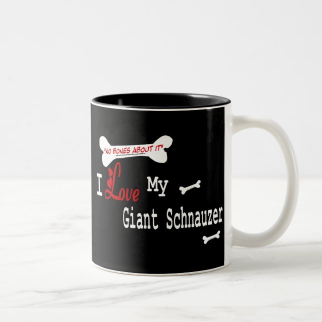 Giant Schnauzer (I Love) Mug (Right)