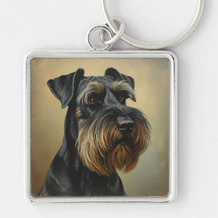 Giant Schnauzer Key Ring