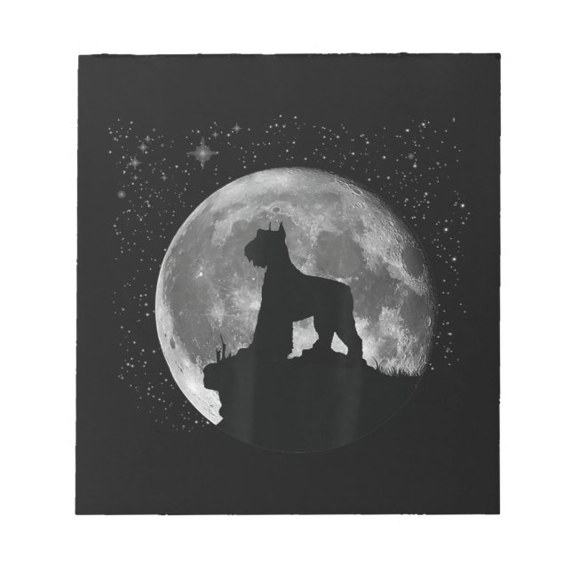 giant schnauzer  men women kids gift Copy Notepad (Front)