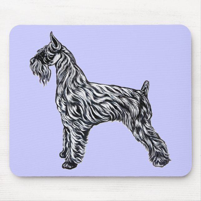 Giant Schnauzer Mouse Pad (Front)