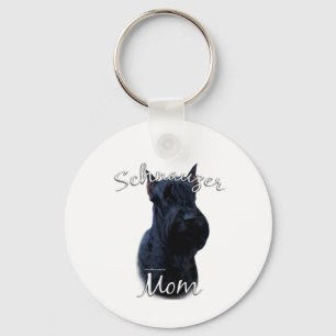 Giant Schnauzer Mum 2 Key Ring