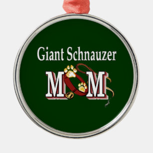 Giant Schnauzer Mum Gifts Metal Ornament