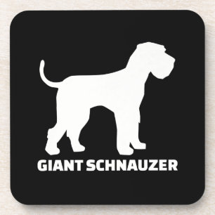 giant schnauzer premium coaster