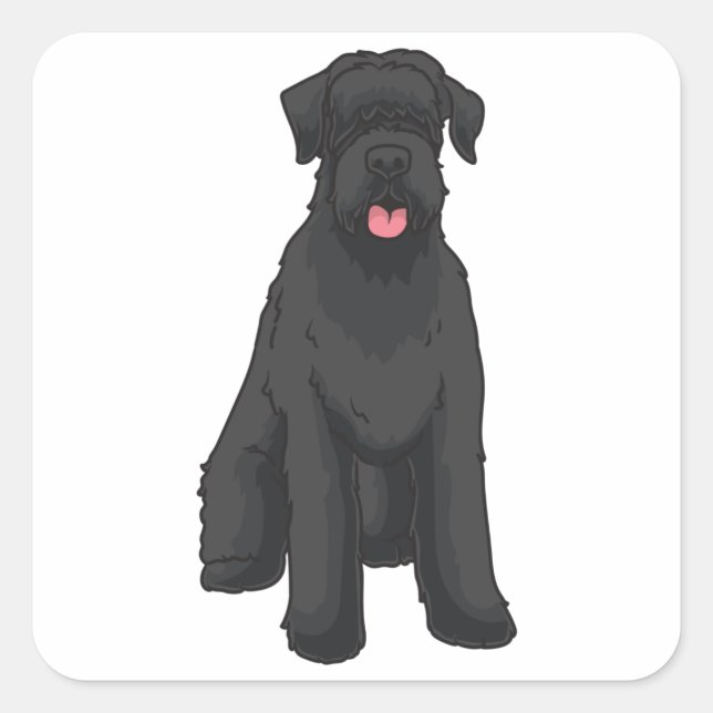 Giant Schnauzer Square Sticker (Front)