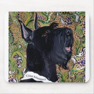 Giant Schnauzers Mouse Pad