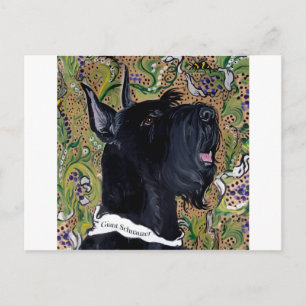 Giant Schnauzers Postcard