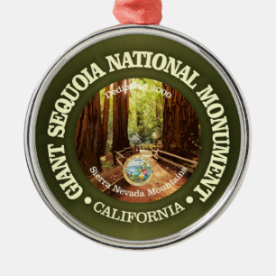 Giant Sequoia (NM) Metal Ornament