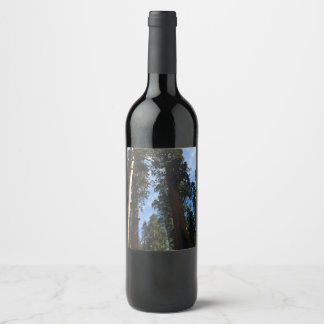 Giant Sequoia Sky View Wine Label