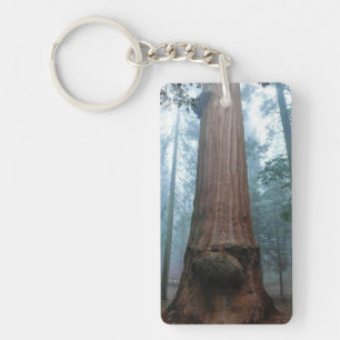 Giant Sequoia Tree in Grant Grove, CA Key Ring