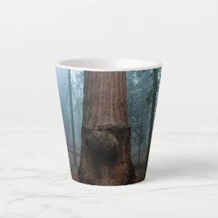 Giant Sequoia Tree in Grant Grove, CA Latte Mug