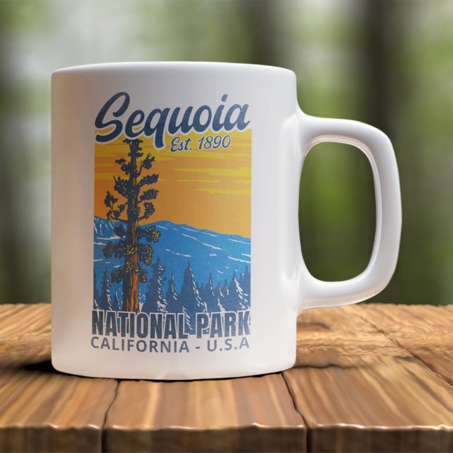Giant Sequoias Forest Nature Scene Coffee Mug (Creator Uploaded)