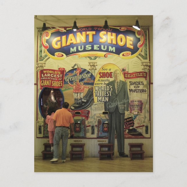 Giant Shoe Museum Postcard (Front)