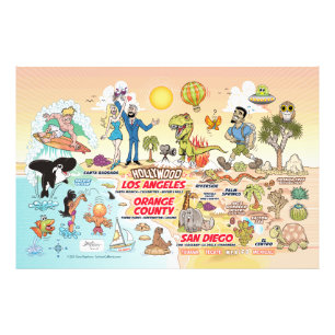 Giant SoCal Photo Print