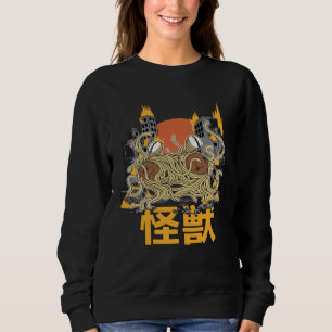 Giant Spaghetti Monster Sunset Japanese Sweatshirt