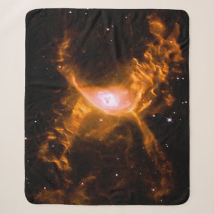 Giant Spider Nebula Spider Lovers Gift Sherpa Blanket