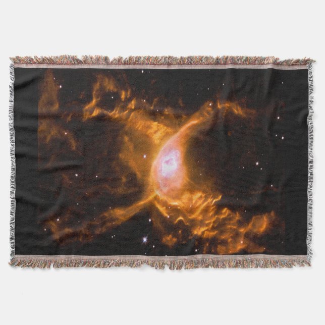 Giant Spider Nebula | Spider Lovers Gift Throw Blanket (Front)